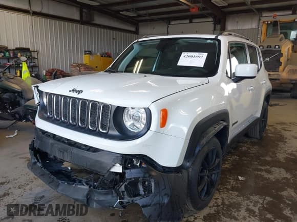 ✅ 2018 Jeep Renegade Altitude • VIN: ZACCJBBB0JPH14677 • Лот: 42001692. Опубликован ранее на IAAI с пробегом 41 151 миль. Бесплатный доступ к архиву аукционных продаж из США и подробный отчёт об истории автомобиля на DreamBid. Изображение 17.