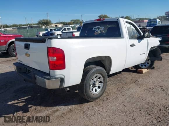 2011 Chevrolet Silverado 1500 Work Truck with VIN 1GCNCPEX6BZ223072, listed as a IAAI auction lot 43506041 with Not provided miles and . Bid and sale history available at DreamBid. Image 4.
