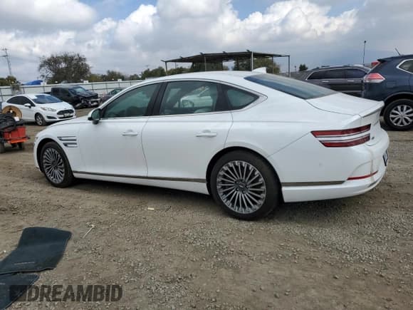✅ 2023 Genesis G80 • VIN: KMTGE4S14PU004733 • Lot: 89069335. Listed on Copart with 12,534 mi. Free auction sales archive from the USA and detailed vehicle history report at DreamBid. Image 2.