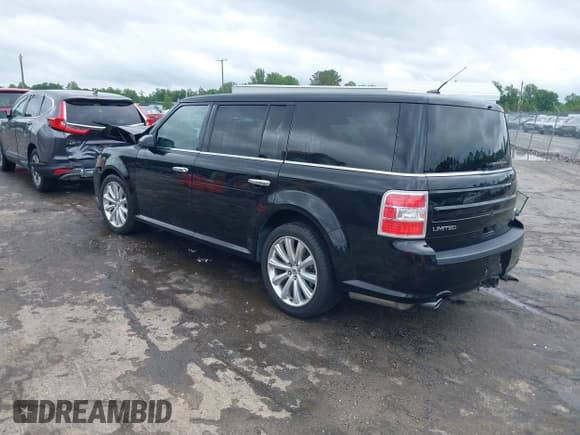 ✅ 2018 Ford Flex Limited • VIN: 2FMHK6D85JBA00619 • Lot: 42228632. Listed on IAAI with 62,154 mi. Free auction sales archive from the USA and detailed vehicle history report at DreamBid. Image 3.