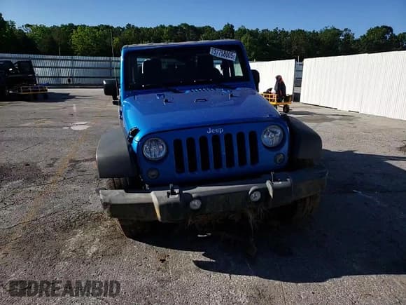 ✅ 2016 Jeep Wrangler Sport • VIN: 1C4AJWAGXGL114564 • Lot: 57758005. Listed on Copart with 121,014 mi. Free auction sales archive from the USA and detailed vehicle history report at DreamBid. Image 14.