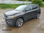✅ 2019 Jeep Compass Limited • VIN: 3C4NJDCBXKT812211 • Lot: 57633055. Listed on Copart with 55,464 mi. Free auction sales archive from the USA and detailed vehicle history report at DreamBid. Image 1.