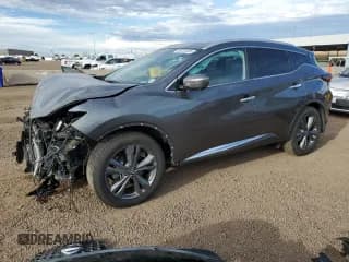 ✅ 2019 Nissan Murano Platinum • VIN: 5N1AZ2MS6KN165702 • Lot: 80454495. Wystawiony na Copart z przebiegiem 37 394 mil. Bezpłatny archiwum sprzedaży aukcyjnych z USA i szczegółowy raport historii pojazdu na DreamBid. Zdjęcie 1.
