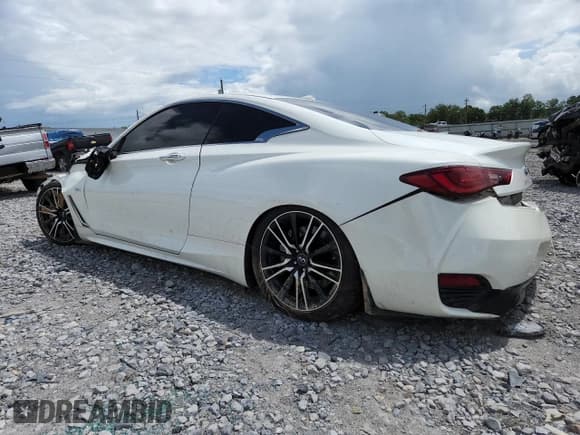 ✅ 2018 Infiniti Q60 Sport • VIN: JN1EV7EK6JM343256 • Лот: 65260945. Опубликован ранее на Copart с пробегом 43 401 миль. Бесплатный доступ к архиву аукционных продаж из США и подробный отчёт об истории автомобиля на DreamBid. Изображение 2.