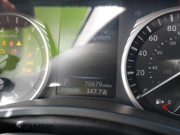 ✅ 2018 Infiniti Q50 Luxe • VIN: JN1EV7AR7JM430957 • Лот: 43167326. Опубликован ранее на IAAI с пробегом 70 679 миль. Бесплатный доступ к архиву аукционных продаж из США и подробный отчёт об истории автомобиля на DreamBid. Изображение 16.