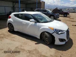 ✅ 2017 Hyundai Veloster Turbo • VIN: KMHTC6AE5HU308928 • Lot: 52157554. Wystawiony na Copart z przebiegiem 61 403 mil. Bezpłatny archiwum sprzedaży aukcyjnych z USA i szczegółowy raport historii pojazdu na DreamBid. Zdjęcie 4.