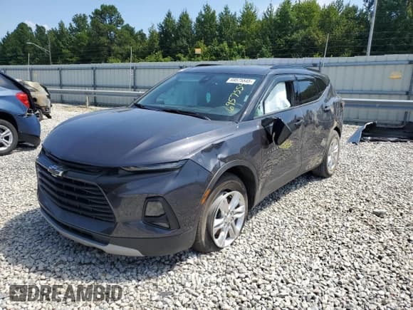 ✅ 2021 Chevrolet Blazer LT • VIN: 3GNKBCRS2MS554977 • Lot: 69575545. Listed on Copart with Not provided. Free auction sales archive from the USA and detailed vehicle history report at DreamBid. Image 1.