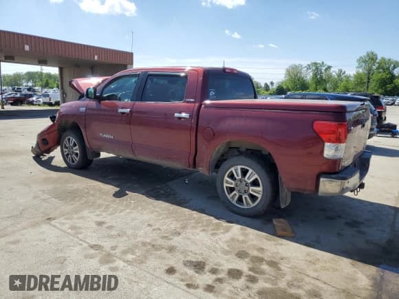 ✅ 2010 Toyota Tundra Limited • VIN: 5TFHW5F16AX095641 • Lot: 57283785. Listed on Copart with Not provided. Free auction sales archive from the USA and detailed vehicle history report at DreamBid. Image 2.