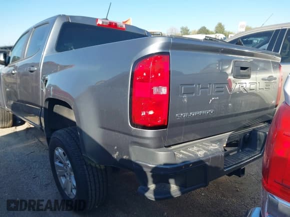 ✅ 2022 Chevrolet Colorado 2WD LT • VIN: 1GCGSCEN9N1136434 • Lot: 43386391. Listed on IAAI with 31,869 mi. Free auction sales archive from the USA and detailed vehicle history report at DreamBid. Image 3.