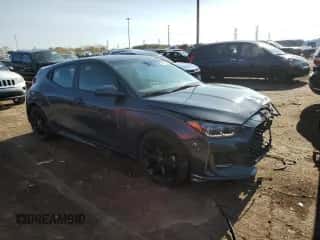 2021 Hyundai Veloster Turbo R-Spec с VIN KMHTH6AB6MU032650, выставлен на аукционе Copart как лот 76237284 с пробегом 45 807 миль миль и Чистый • Clean title. История ставок и продаж доступна на DreamBid. Изображение 4.