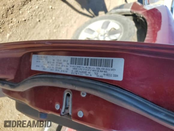 ✅ 2018 Ram 1500 Big Horn • VIN: 1C6RR7LMXJS353265 • Lot: 45984365. Listed on Copart with Not provided. Free auction sales archive from the USA and detailed vehicle history report at DreamBid. Image 12.