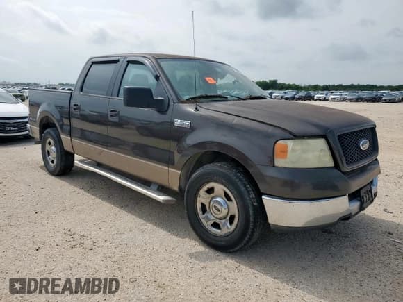 ✅ 2005 Ford F-150 XLT • VIN: 1FTRW12W45KC60877 • Lot: 58039515. Listed on Copart with Not provided. Free auction sales archive from the USA and detailed vehicle history report at DreamBid. Image 4.