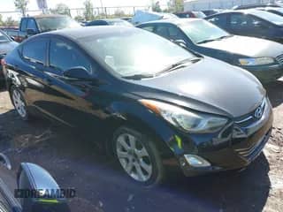 2012 Hyundai Elantra GLS with VIN KMHDH4AE7CU212222, listed as a IAAI auction lot 43400460 with Not provided miles and . Bid and sale history available at DreamBid. Image 1.