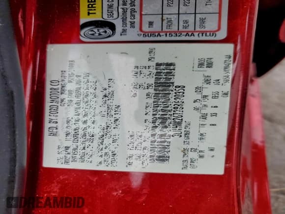 ✅ 2008 Lincoln MKZ • VIN: 3LNHM26T28R620358 • Lot: 95712875. Listed on Copart with 188,800 mi. Free auction sales archive from the USA and detailed vehicle history report at DreamBid. Image 13.