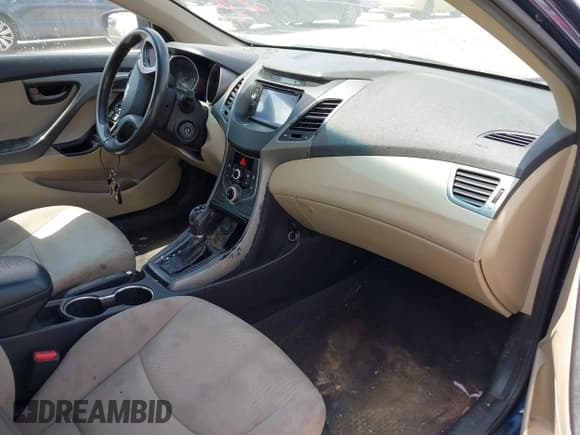 ✅ 2015 Hyundai Elantra SE • VIN: KMHDH4AE1FU250386 • Lot: 42955936. Listed on IAAI with 195,842 mi. Free auction sales archive from the USA and detailed vehicle history report at DreamBid. Image 5.