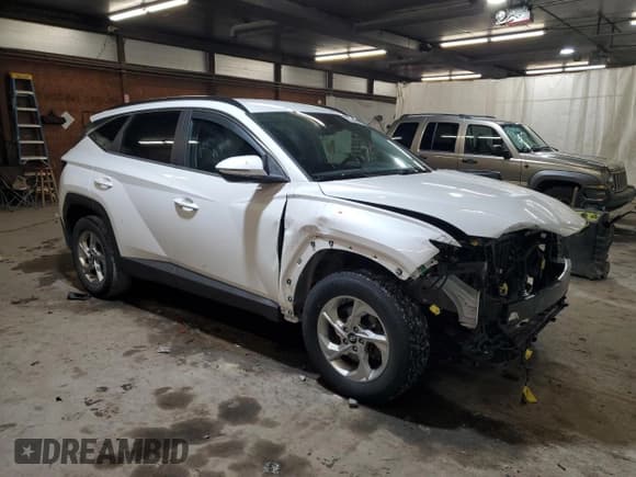 ✅ 2022 Hyundai Tucson SEL • VIN: 5NMJBCAE8NH070539 • Lot: 85880915. Listed on Copart with 59,254 mi. Free auction sales archive from the USA and detailed vehicle history report at DreamBid. Image 4.