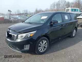 ✅ 2017 Kia Sedona LX • VIN: KNDMB5C12H6228457 • Lot: 43624711. Listed on IAAI with 164,612 mi. Free auction sales archive from the USA and detailed vehicle history report at DreamBid. Image 2.