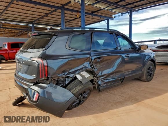 ✅ 2024 Kia Telluride SX X-Line • VIN: 5XYP5DGC1RG415326 • Lot: 94195955. Wystawiony na Copart z przebiegiem 41 956 mil. Bezpłatny archiwum sprzedaży aukcyjnych z USA i szczegółowy raport historii pojazdu na DreamBid. Zdjęcie 3.