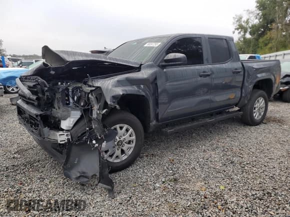 ✅ 2025 Toyota Tacoma SR • VIN: 3TYKD5HN4ST028589 • Lot: 90097295. Listed on Copart with 12,016 mi. Free auction sales archive from the USA and detailed vehicle history report at DreamBid. Image 1.