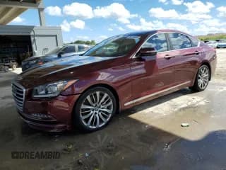 ✅ 2015 Hyundai Genesis 5.0L • VIN: KMHGN4JF0FU043504 • Лот: 86226955. Опубликован ранее на Copart с пробегом 64 978 миль. Бесплатный доступ к архиву аукционных продаж из США и подробный отчёт об истории автомобиля на DreamBid. Изображение 1.