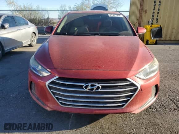 2017 Hyundai Elantra SE z VIN 5NPD84LF5HH196338, wystawiony jako Copart lot #87477955 z przebiegiem 112 046 mil mil oraz Szkoda całkowita • Salvage title. Historia ofert i sprzedaży dostępna na DreamBid. Obrazek 5.