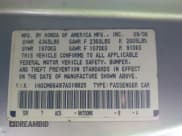 ✅ 2007 Honda Accord LX SE • VIN: 1HGCM66497A018825 • Lot: 43636846. Wystawiony na IAAI z przebiegiem 163 005 mil. Bezpłatny archiwum sprzedaży aukcyjnych z USA i szczegółowy raport historii pojazdu na DreamBid. Zdjęcie 9.