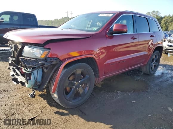✅ 2015 Jeep Grand Cherokee Altitude • VIN: 1C4RJEAG2FC668970 • Lot: 90587805. Listed on Copart with 140,812 mi. Free auction sales archive from the USA and detailed vehicle history report at DreamBid. Image 1.