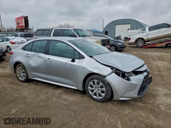 ✅ 2024 Toyota Corolla LE • VIN: 5YFB4MDE5RP102634 • Lot: 94991565. Wystawiony na Copart z przebiegiem 46 825 mil. Bezpłatny archiwum sprzedaży aukcyjnych z USA i szczegółowy raport historii pojazdu na DreamBid. Zdjęcie 4.