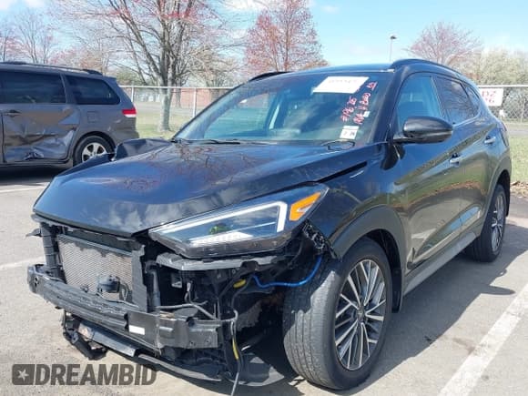 ✅ 2021 Hyundai Tucson Ultimate • VIN: KM8J3CAL9MU282946 • Лот: 41933470. Опубликован ранее на IAAI с пробегом 78 352 миль. Бесплатный доступ к архиву аукционных продаж из США и подробный отчёт об истории автомобиля на DreamBid. Изображение 2.