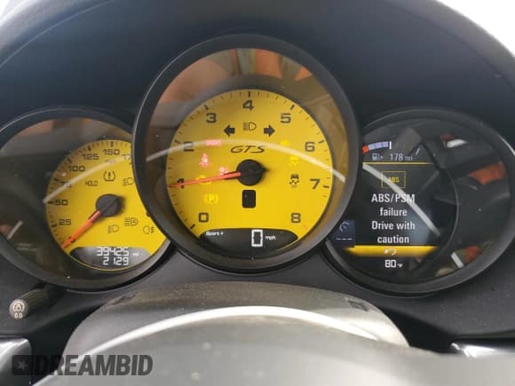 ✅ 2019 Porsche 718 Cayman S • VIN: WP0AB2A82KS279067 • Lot: 56923935. Listed on Copart with 39,425 mi. Free auction sales archive from the USA and detailed vehicle history report at DreamBid. Image 9.