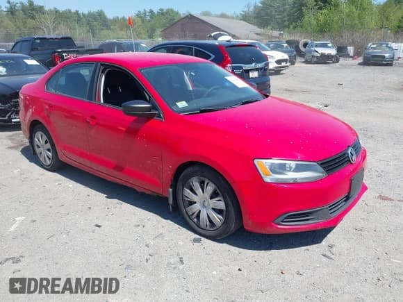 ✅ 2012 Volkswagen Jetta S • VIN: 3VW1K7AJ3CM343852 • Lot: 42243800. Listed on IAAI with 140,774 mi. Free auction sales archive from the USA and detailed vehicle history report at DreamBid. Image 1.