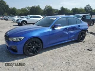 ✅ 2020 BMW 3 Series 330i xDrive • VIN: WBA5R7C01LFH48757 • Lot: 80729935. Listed on Copart with 58,958 mi. Free auction sales archive from the USA and detailed vehicle history report at DreamBid. Image 1.