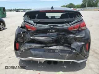 2019 Hyundai Veloster Turbo R-Spec с VIN KMHTH6AB9KU015175, выставлен на аукционе Copart как лот 58852874 с пробегом 75 256 миль миль и Списание • Salvage title. История ставок и продаж доступна на DreamBid. Изображение 6.