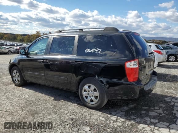 ✅ 2007 Kia Sedona LX • VIN: KNDMB233876141578 • Лот: 87186385. Опубликован ранее на Copart с пробегом 137 040 миль. Бесплатный доступ к архиву аукционных продаж из США и подробный отчёт об истории автомобиля на DreamBid. Изображение 2.
