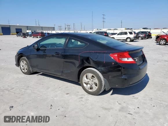 ✅ 2013 Honda Civic LX • VIN: 2HGFG3B54DH504375 • Лот: 92139655. Опубликован ранее на Copart с пробегом 112 658 миль. Бесплатный доступ к архиву аукционных продаж из США и подробный отчёт об истории автомобиля на DreamBid. Изображение 2.