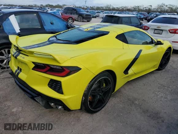 2020 Chevrolet Corvette 3LT с VIN 1G1Y82D46L5104674, выставлен на аукционе Copart как лот 78156124 с пробегом Не указан миль и На запчасти • Non repairable. История ставок и продаж доступна на DreamBid. Изображение 3.