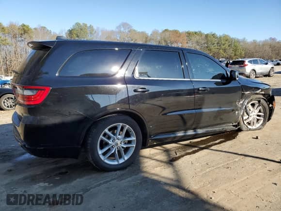 2022 Dodge Durango R/T with VIN 1C4SDHCT5NC101560, listed as a Copart auction lot 45810645 with 83,837 mi miles and Salvage title. Bid and sale history available at DreamBid. Image 3.