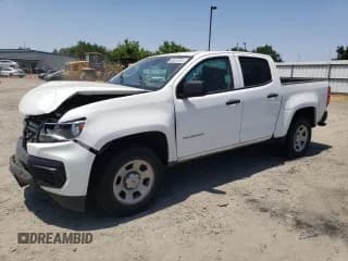 ✅ 2022 Chevrolet Colorado 2WD Work Truck • VIN: 1GCGSBEA2N1301022 • Лот: 58419155. Опубликован ранее на Copart с пробегом 80 859 миль. Бесплатный доступ к архиву аукционных продаж из США и подробный отчёт об истории автомобиля на DreamBid. Изображение 1.