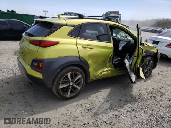 2019 Hyundai Kona Limited с VIN KM8K33A55KU375109, выставлен на аукционе Copart как лот 45716073 с пробегом 46 805 миль миль и . История ставок и продаж доступна на DreamBid. Изображение 3.