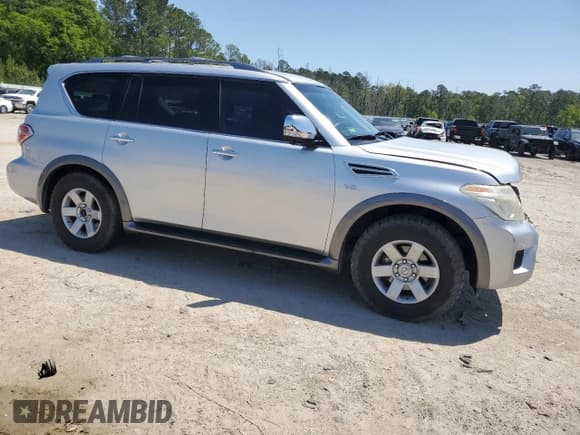 ✅ 2017 Nissan Armada Platinum • VIN: JN8AY2NFXH9304860 • Lot: 52172925. Listed on Copart with 122,205 mi. Free auction sales archive from the USA and detailed vehicle history report at DreamBid. Image 4.