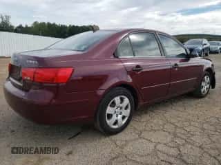2010 Hyundai Sonata GLS with VIN 5NPET4AC9AH585730, listed as a Copart auction lot 85561565 with 218,953 mi miles and Salvage title. Bid and sale history available at DreamBid. Image 3.