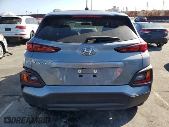 2018 Hyundai Kona SEL with VIN KM8K22AA2JU075116, listed as a Copart auction lot 84266075 with 47,631 mi miles and Salvage title. Bid and sale history available at DreamBid. Image 6.