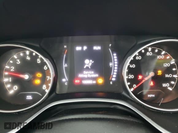 ✅ 2020 Jeep Compass Sport • VIN: 3C4NJCAB1LT187759 • Lot: 90035505. Wystawiony na Copart z przebiegiem 130 992 mil. Bezpłatny archiwum sprzedaży aukcyjnych z USA i szczegółowy raport historii pojazdu na DreamBid. Zdjęcie 9.