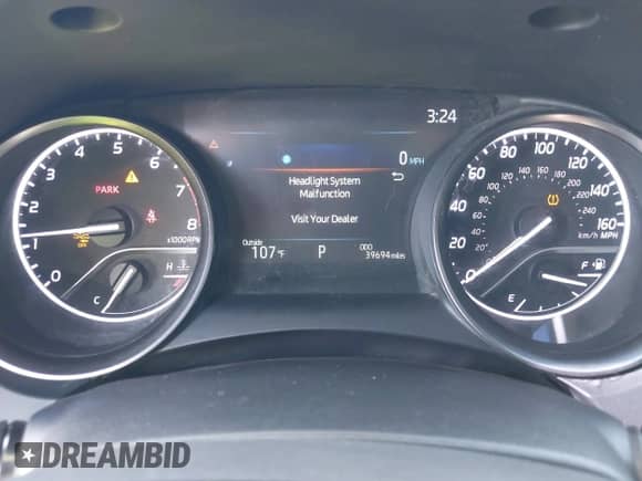 2023 Toyota Camry SE with VIN 4T1G11BK2PU105668, listed as a IAAI auction lot 43013320 with 39,694 mi miles and . Bid and sale history available at DreamBid. Image 7.