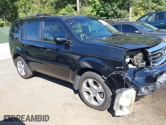 ✅ 2012 Honda Pilot EX-L • VIN: 5FNYF3H64CB021936 • Лот: 43113411. Опубликован ранее на IAAI с пробегом 154 351 миль. Бесплатный доступ к архиву аукционных продаж из США и подробный отчёт об истории автомобиля на DreamBid. Изображение 1.