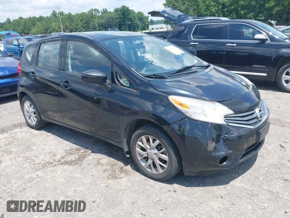 ✅ 2016 Nissan Note S • VIN: 3N1CE2CP3GL364819 • Lot: 42709372. Listed on IAAI with 120,445 mi. Free auction sales archive from the USA and detailed vehicle history report at DreamBid. Image 1.
