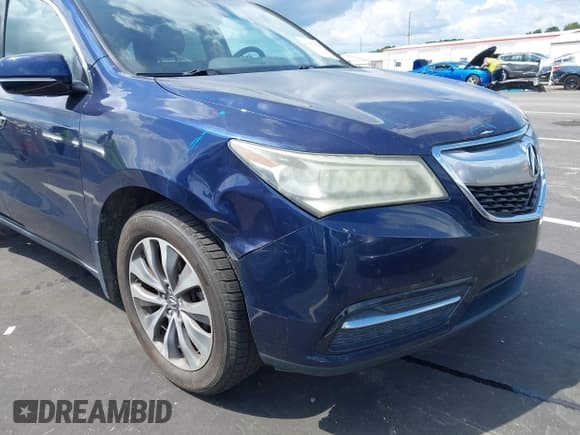 ✅ 2015 Acura MDX Technology • VIN: 5FRYD4H46FB007744 • Lot: 43054668. Listed on IAAI with 274,550 mi. Free auction sales archive from the USA and detailed vehicle history report at DreamBid. Image 22.