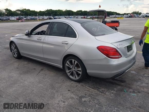✅ 2016 Mercedes-Benz C 300 • VIN: 55SWF4JB2GU150718 • Lot: 43333263. Listed on IAAI with Not provided. Free auction sales archive from the USA and detailed vehicle history report at DreamBid. Image 3.