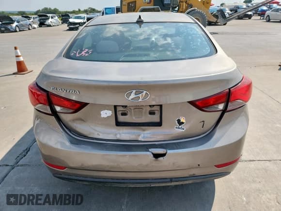 ✅ 2016 Hyundai Elantra SE • VIN: 5NPDH4AE0GH772460 • Lot: 80504075. Listed on Copart with 148,527 mi. Free auction sales archive from the USA and detailed vehicle history report at DreamBid. Image 6.