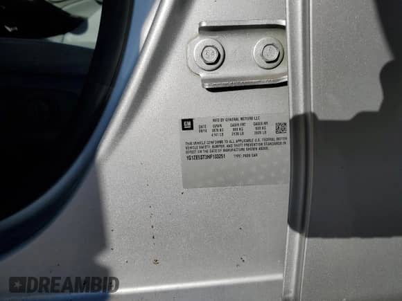 2017 Chevrolet Malibu LT z VIN 1G1ZE5ST3HF103251, wystawiony jako Copart lot #90425255 z przebiegiem 108 123 mil mil oraz Szkoda całkowita • Salvage title. Historia ofert i sprzedaży dostępna na DreamBid. Obrazek 13.